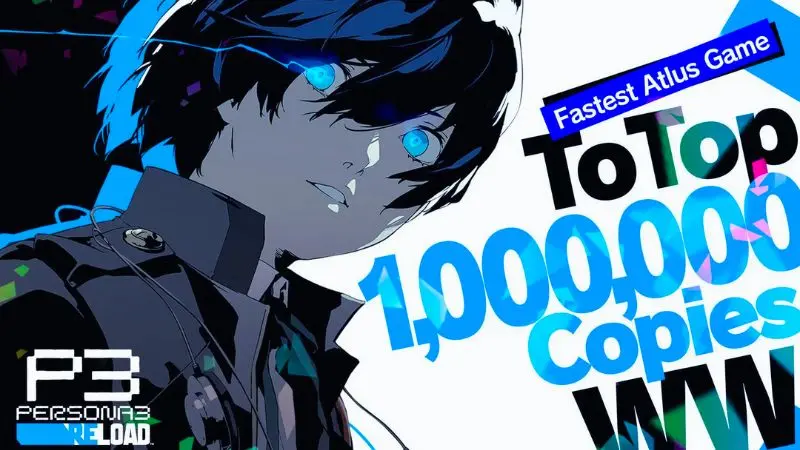 Las ventas de Persona 3 Reload alcanzan el millón