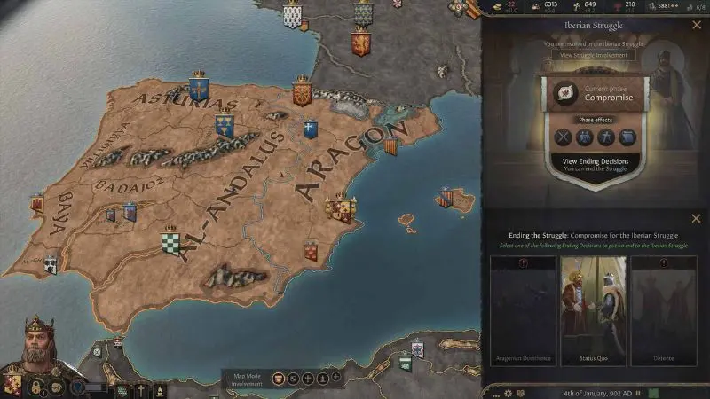 Le nouveau DLC de Crusader Kings III vous emmène dans la péninsule ibérique.