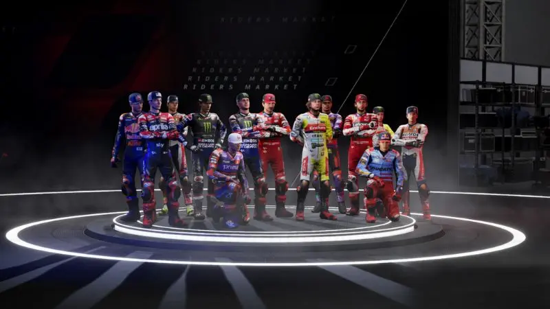 MotoGP 24 introduces the Riders Market into the franchise