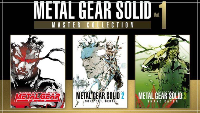 Que contient Metal Gear Solid Master Collection Vol. 1 ?